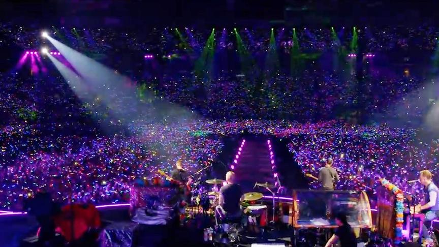 [图]酷玩乐队「Coldplay」圣保罗演绎《Paradise》天堂