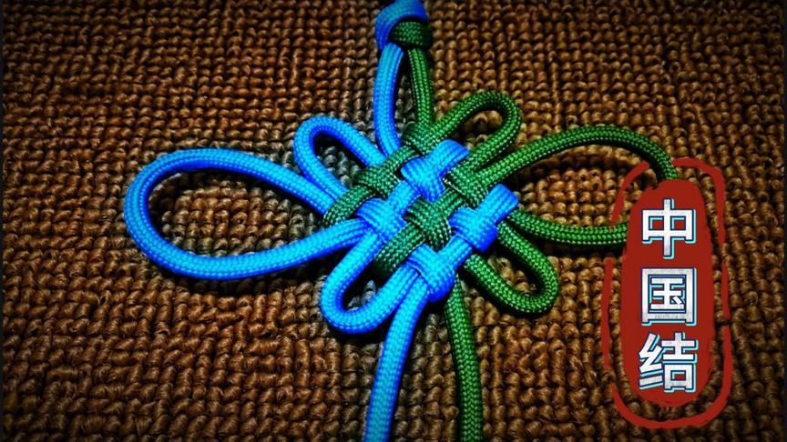 [图]中国结的一种徒手编织手法，看完你也可以轻松学会