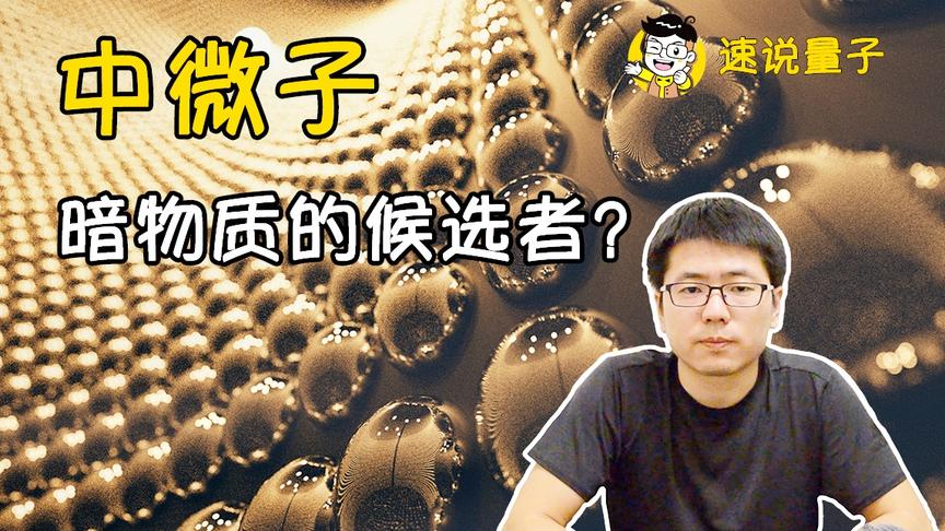 [图]【速说量子】中微子，暗物质的候选者？