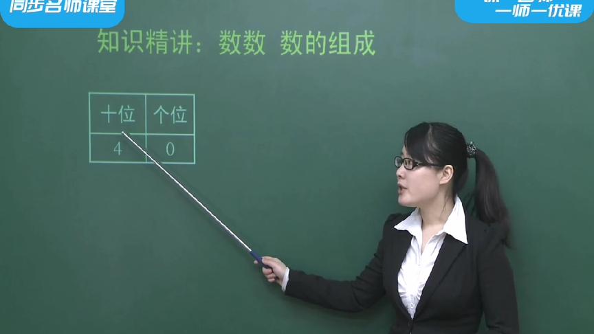 [图]人教版数学一年级下册《100以内数的认识》第一课时