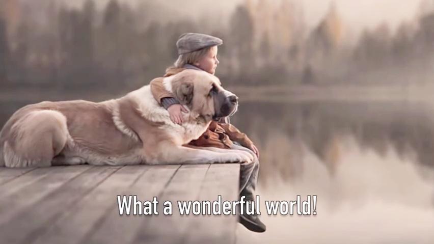 [图]路易斯·阿姆斯特朗《What A Wonderful World》多么美妙的世界