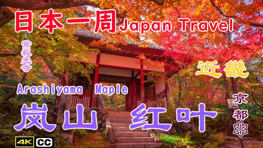 [图]京都红叶季Kyoto Maple——日本一周自由行京都红叶季旅游岚山