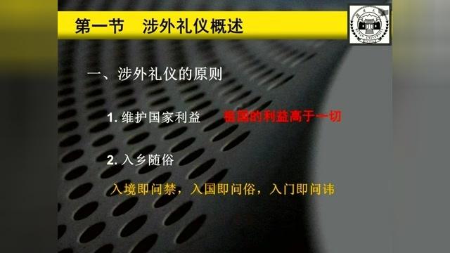 [图]现代礼仪_12.1涉外礼仪概述