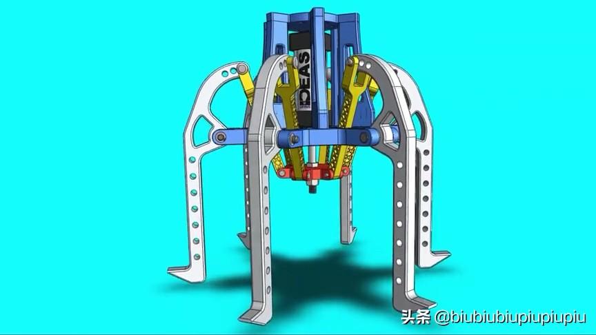 [图]创新型机械机构，太神奇了；魔力节奏，根本停不下，我爱机械设计