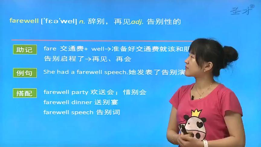 [图]在职攻读硕士 全国联考 核心词汇 farewell-弘博学习网