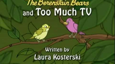 [图]贝贝熊系列之-Berenstain Bears_ Too Much TV（英文字幕版）