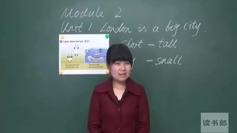 [图]新标准英语小学4下(3起)__Module2 Unit1 London is a big city