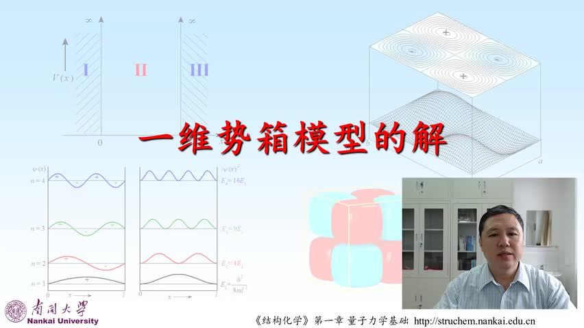 [图]结构化学重点难点讲解 孙宏伟 - 5.一维势箱模型的解