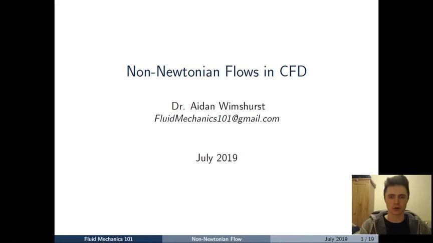 [图]【精选】CFD基础——计算流体动力学中的非牛顿流动（英文字幕）
