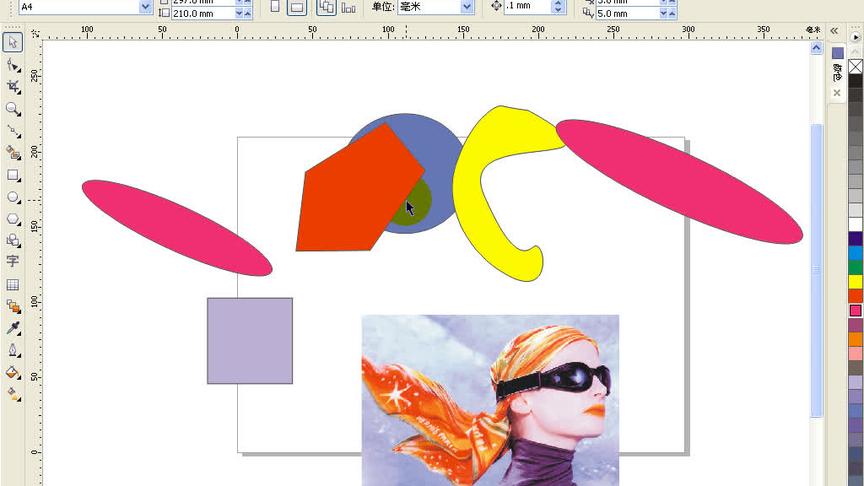 [图]AI PS教程 CorelDRAW X4工具箱简介