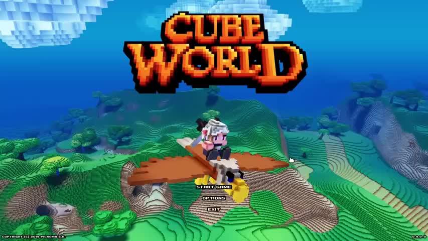 [图]像素风沙盒式RPG游戏《方块世界Cube World》现已在Steam正式发售