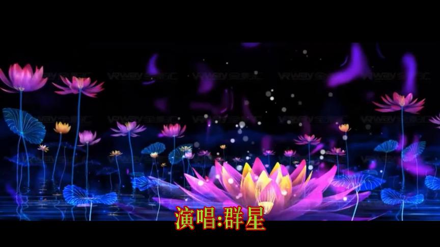 [图]经典歌曲《荷塘月色》DJ版，画面绝美，令人沉醉。