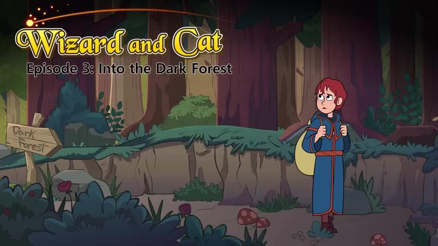 [图]003_Wizard and Cat 3_Into the Dark Forest