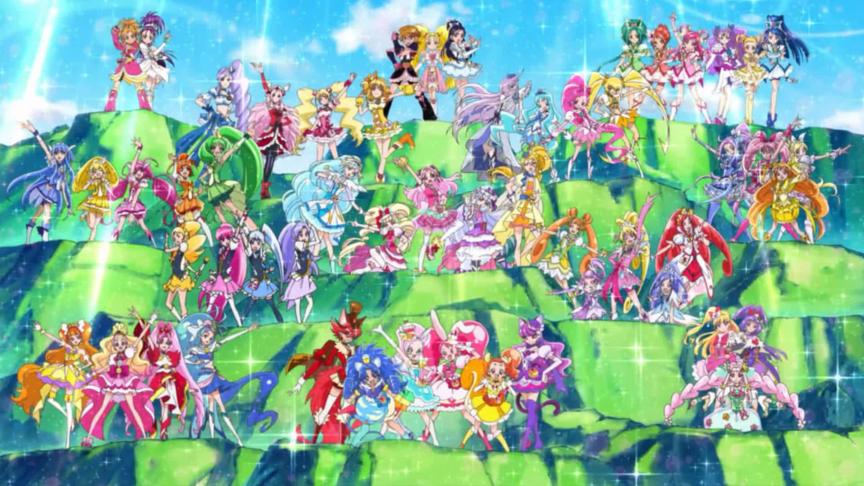 [图]【拥抱！光之美少女】集合！Precure All Stars