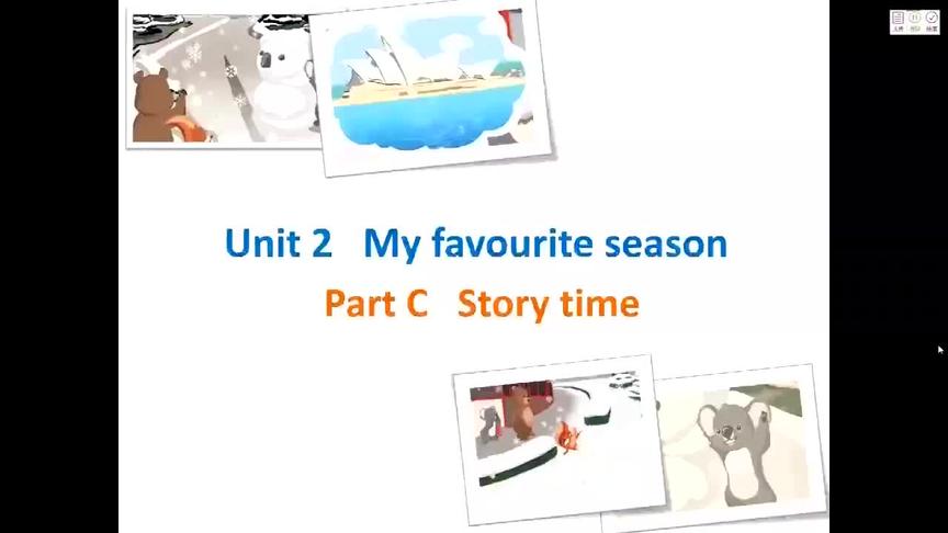 [图]五年级 英语 第二单元 综合 Unit 2 Story time