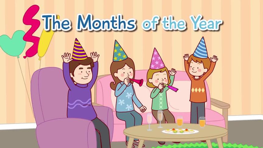 [图]002_The Months of the Year