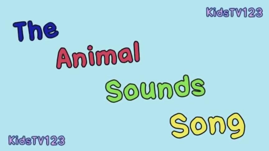 [图]英语儿歌—The Animal Sounds Song