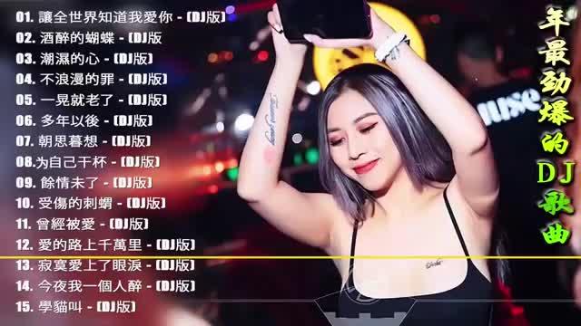 [图]年最劲爆的DJ歌曲 中文舞曲 - 20首精選歌曲 超好聽全中文DJ舞曲