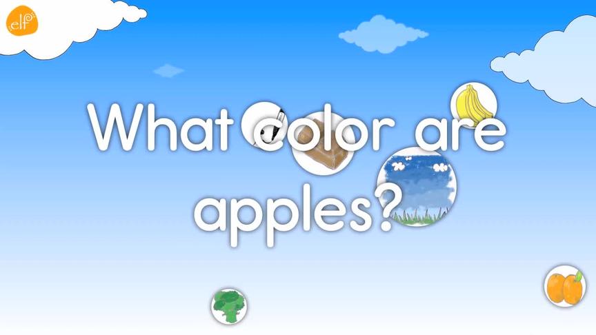 [图]美国原版幼儿园启蒙英语 Learn Colors _ Fruits _ Objects _ Kin