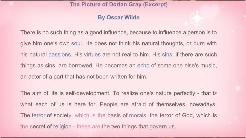 [图]Day 29#the picture of Dorian gray#道林格雷的画像