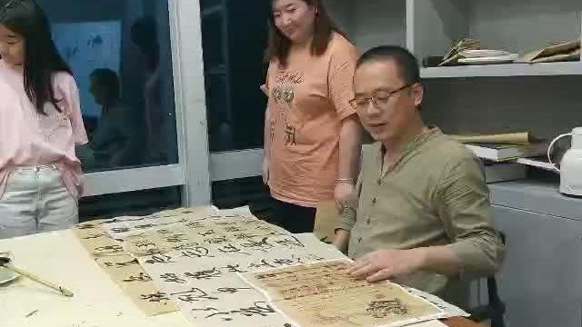 [图]三希堂的绝世宝贝～伯远帖#当代艺术 #谁说书法不抖音 #书画艺术 j