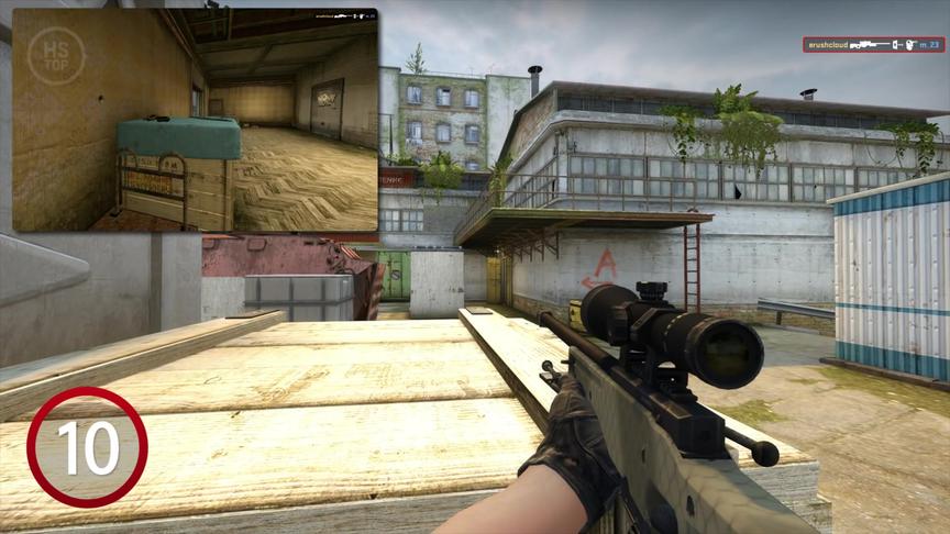 [图]【CSGO】一学就懂一用就懵！50个cache位置穿点技巧