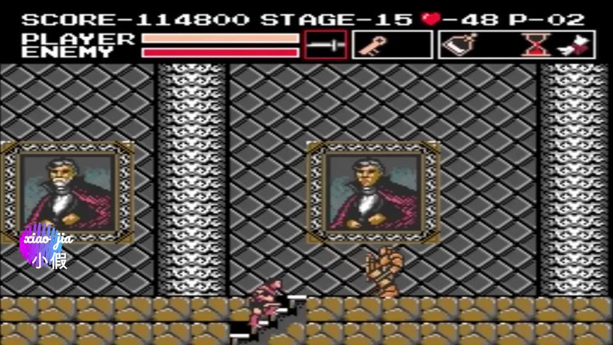 [图]MSX2《恶魔城》Vampire Killer 本游戏与FC游戏机同一时期制作