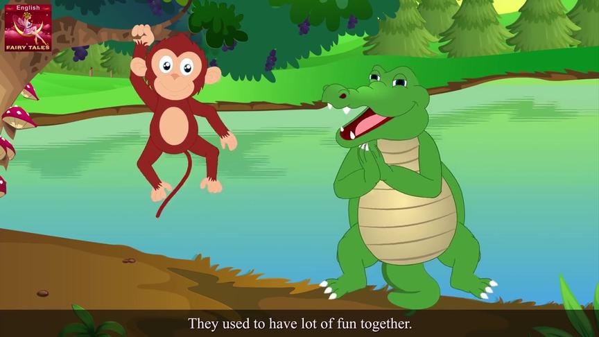 [图]The Monkey and The Crocodile Story