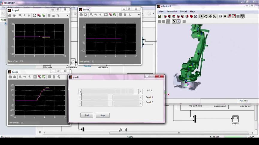 [图]MATLAB机械臂仿真+PID控制教程（simulink）