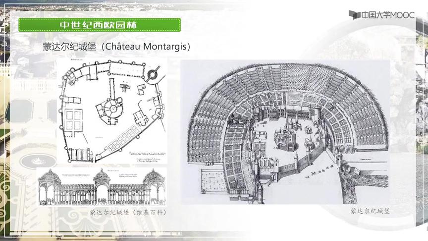 [图]中外古典园林史：43 中世纪园林