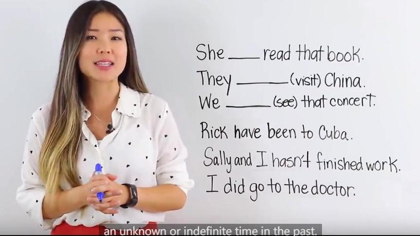 [图]Practice Present Perfect Tense _ English Grammar Course