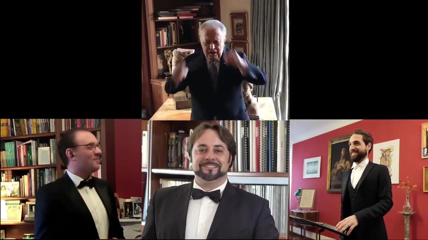 [图]意大利三位男高音歌唱家向经典致敬！梅塔指挥《今夜无人入睡》