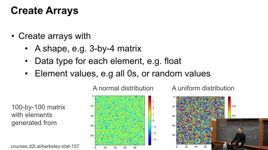 [图]UC Berkeley深度学习 L21 NDArrays