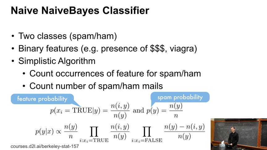 [图]UC Berkeley深度学习 L25 Naive Bayes