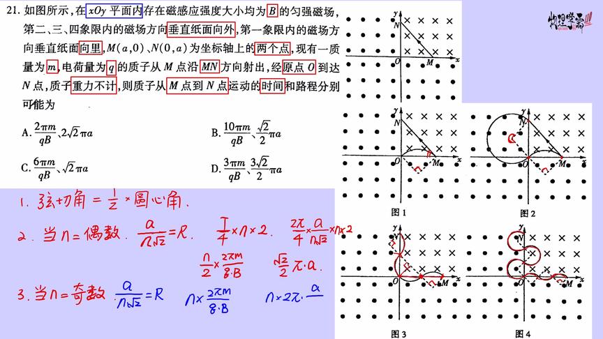 [图]【高考物理母题396】磁场+带电粒子+周期性圆周运动