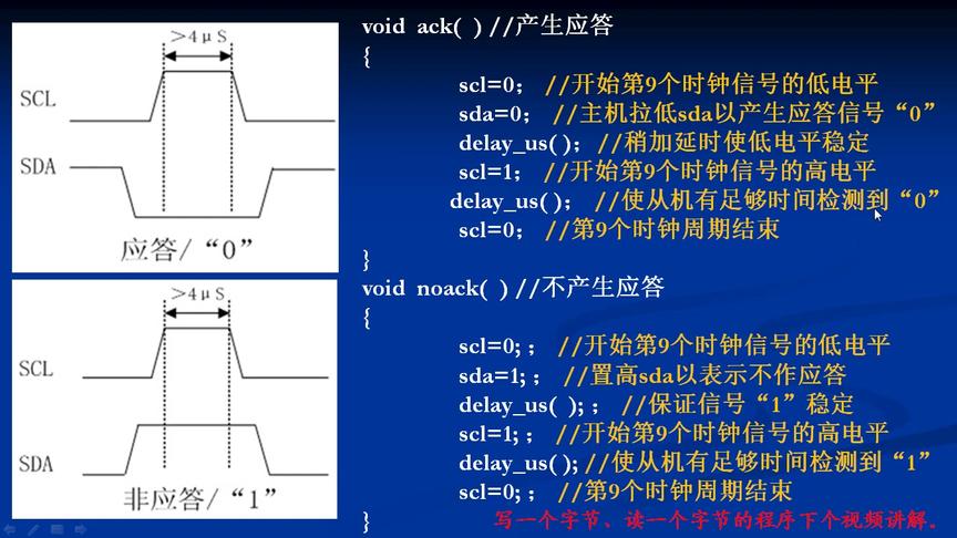 [图]器件的学习与使用系列13-51单片机软件模拟IIC总线接口功能，详细