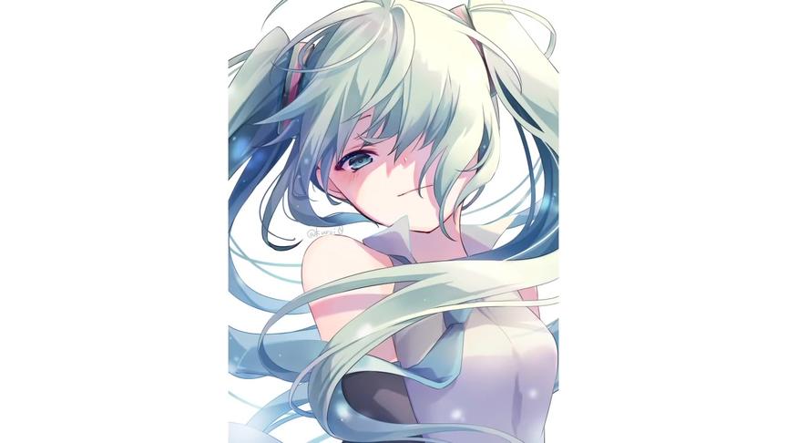 [图]唯美系画了初音未来-日语