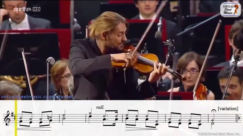 [图]附谱：查尔达什舞曲—男神David Garrett，Czardas by VMonti Dav