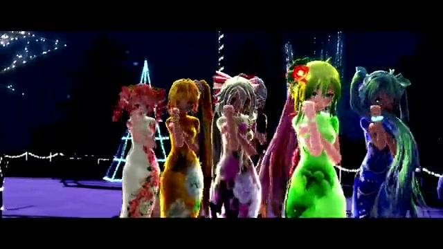 [图]【MMD】V家7人 旗袍 长腿一次看个够 Freely Tomorrow