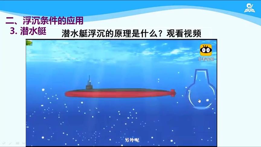 [图]海韵教育丨初中物理 人教版 8下 030．物体的浮沉条件及应用2