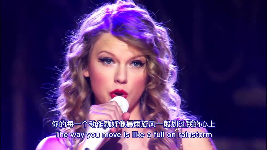 [图]泰勒斯威夫特霉霉Taylor Swift《Sparks Fly》爱的告白巡演现场