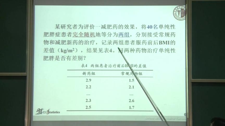 [图]统计学与医学统计学：第34讲，常用实验设计方法及样本含量估计