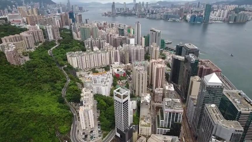 [图]亚洲观光 - 鳥瞰香港(非常完整) Hong Kong Island Drone Tour