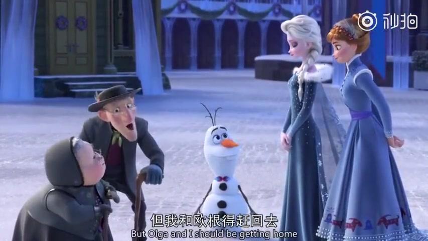 [图]跟着电影学英语，《冰雪奇缘》系列番外短片大合集，很暖心哦~