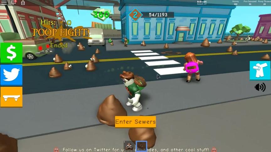 波波仔解说 roblox 铲屎模拟器：到处是大便的城市，你待得住吗？