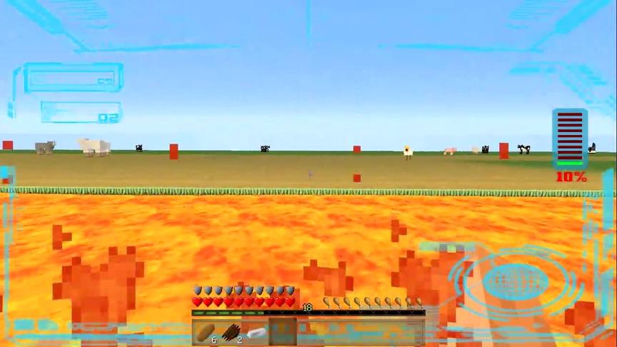 大海解说 我的世界minecraft 钢铁侠战魔族女巫哥斯拉