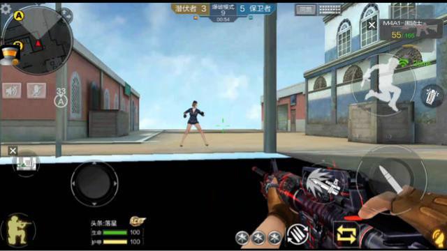 CF手游 爆破模式地图：沙城 可穿墙杀人的BUG，非常简单