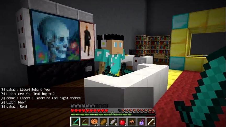 大海解说 我的世界minecraft 变异僵尸人1丧尸入侵