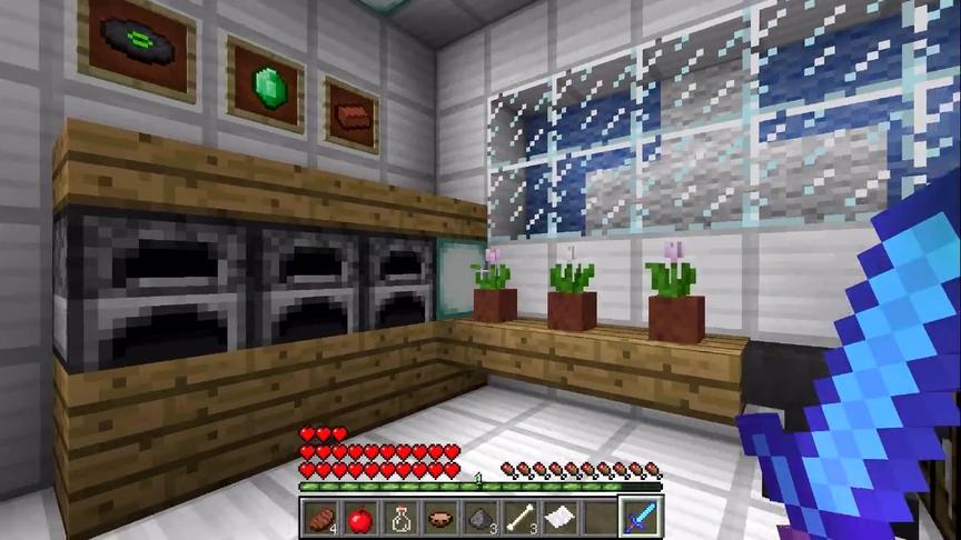 大海解说 我的世界minecraft 逗比海奇葩空岛越狱