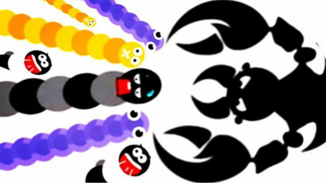 贪吃蛇大作战 黑蝎子大战蛇蛇 这是多嚣张